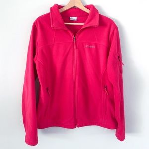 Columbia XL Pink Fleece